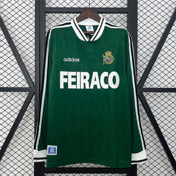 Tailandia Camiseta Deportivo La Coruna 2ª ML Retro 1999-2000